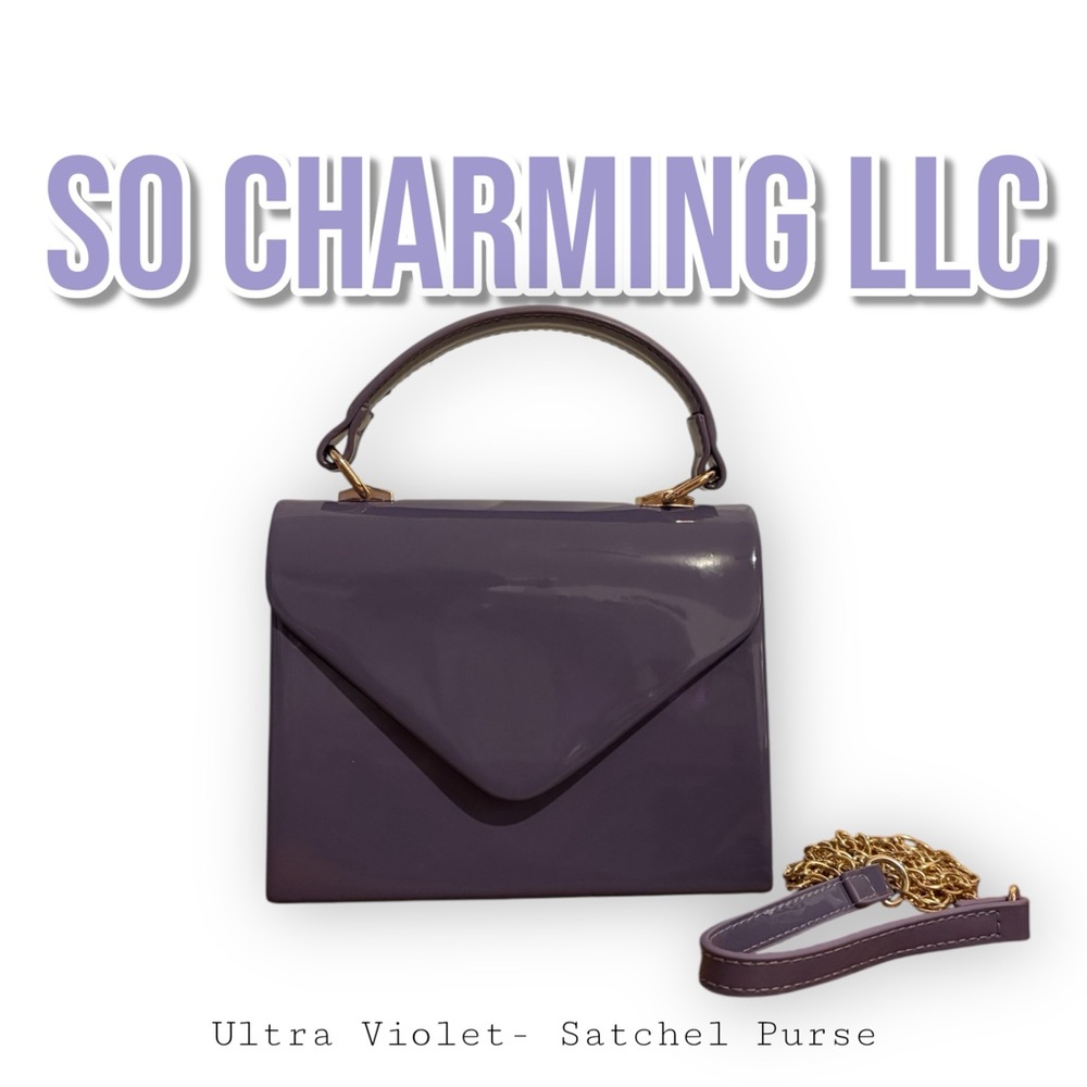 Ultra Violet- Satchel
Purse